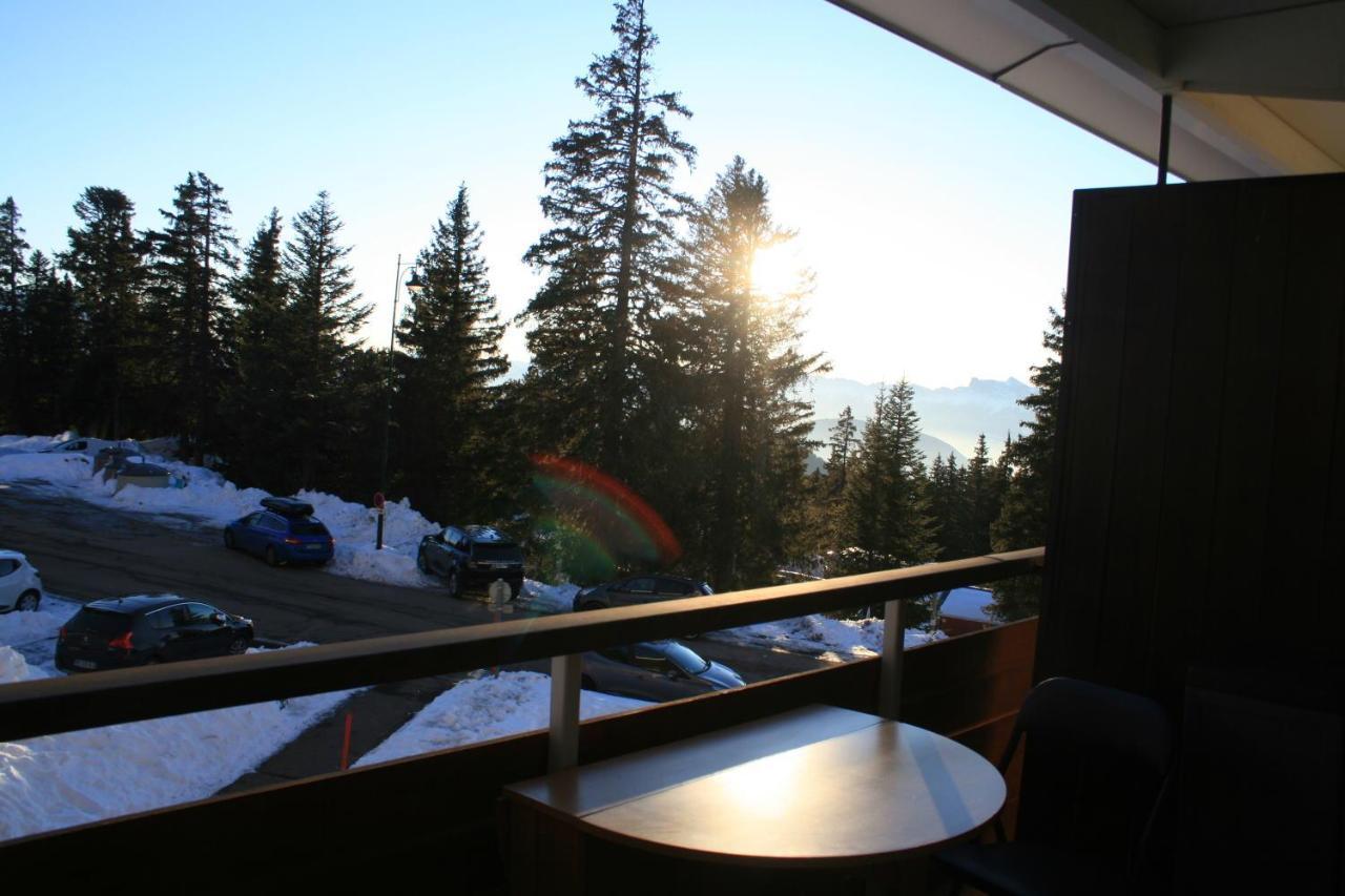 Le Flocon-Studio cabine-Balcon 4-6 Pers à 100m des pistes Chamrousse Esterno foto