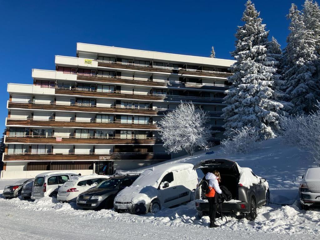 Le Flocon-Studio cabine-Balcon 4-6 Pers à 100m des pistes Chamrousse Esterno foto